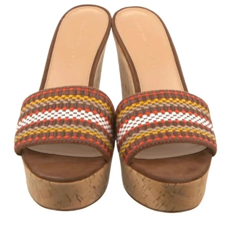 VERONICA BEARD Printed Slides w/ Tags Size: 10.5 New